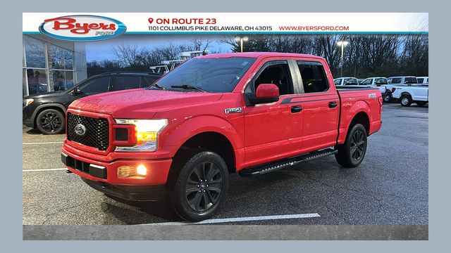 Race Red 2020 Ford F-150 XL SuperCrew 4WD Pickup Truck Four-Wheel Drive Automatic