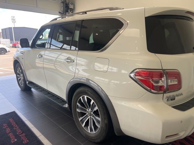 2018 Nissan Armada SL White at EAG Ford Navasota