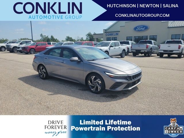 Fluid Metal 2024 Hyundai Elantra Sedan Front-Wheel Drive Continuously Variable Transmission