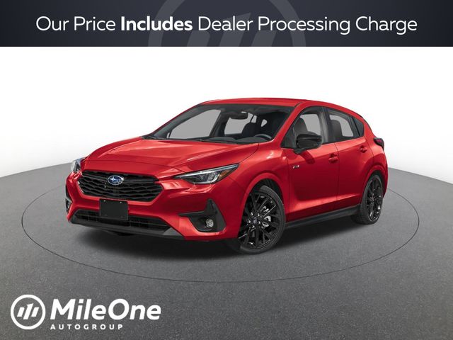 Pure Red 2026 Subaru Impreza Wagon All-Wheel Drive Continuously Variable Transmission