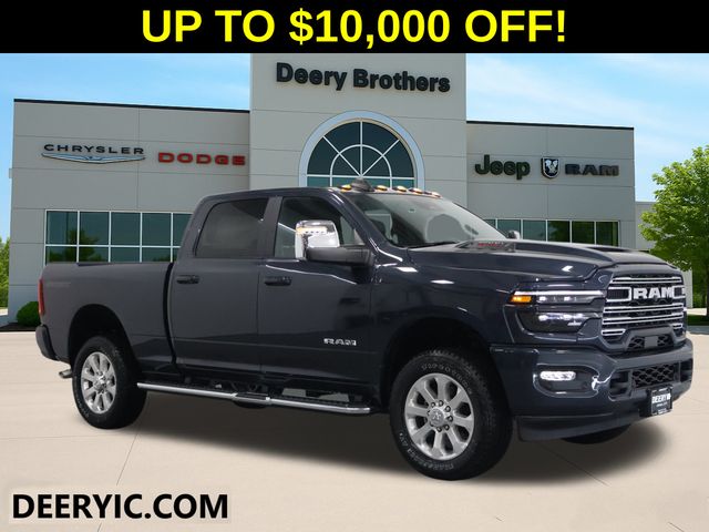 Forged Blue Metallic 2026 RAM 2500 Laramie Crew Cab 4WD Pickup Truck Four-Wheel Drive 8-Speed Automatic