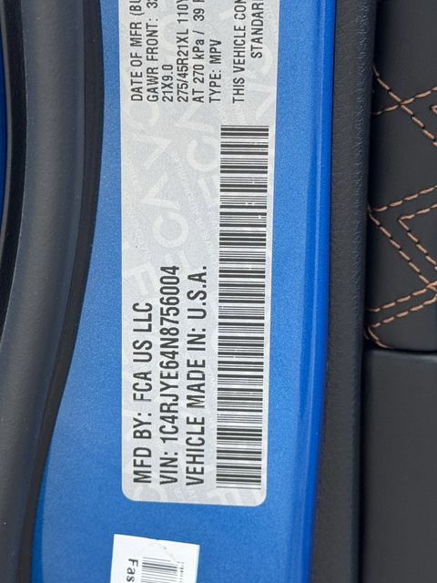 2022 Jeep Grand Cherokee Summit Reserve 4xe Blue at Big Star Chrysler Jeep Dodge Ram 