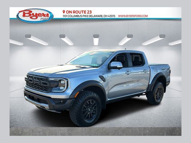 Iconic Silver Metallic 2024 Ford Ranger Pickup Truck Four-Wheel Drive Automatic