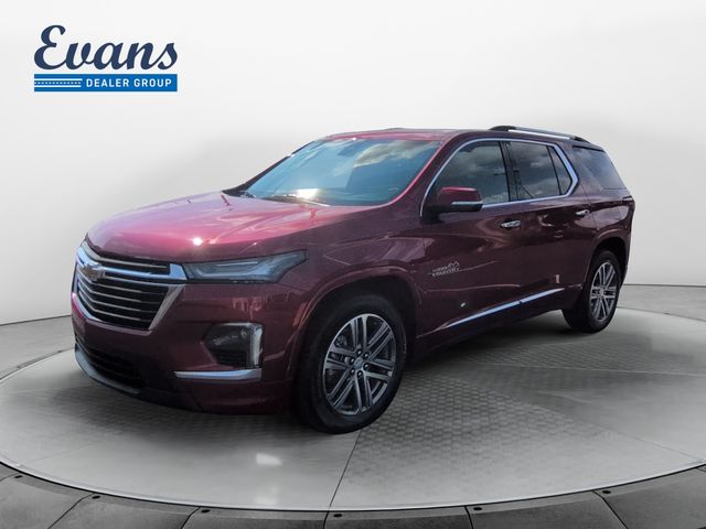 Radiant Red Tintcoat 2023 Chevrolet Traverse SUV / Crossover Four-Wheel Drive 9-Speed Automatic