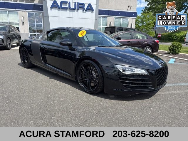 Phantom Black Pearl Effect 2009 Audi R8 quattro Coupe AWD Coupe All-Wheel Drive 6-Speed Automatic