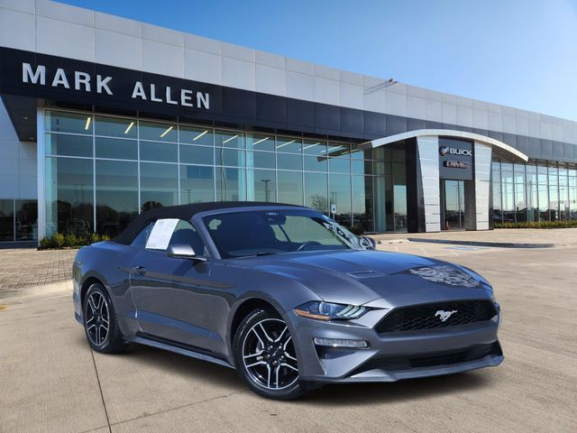 Gray Metallic 2022 Ford Mustang Convertible Rear-Wheel Drive Automatic
