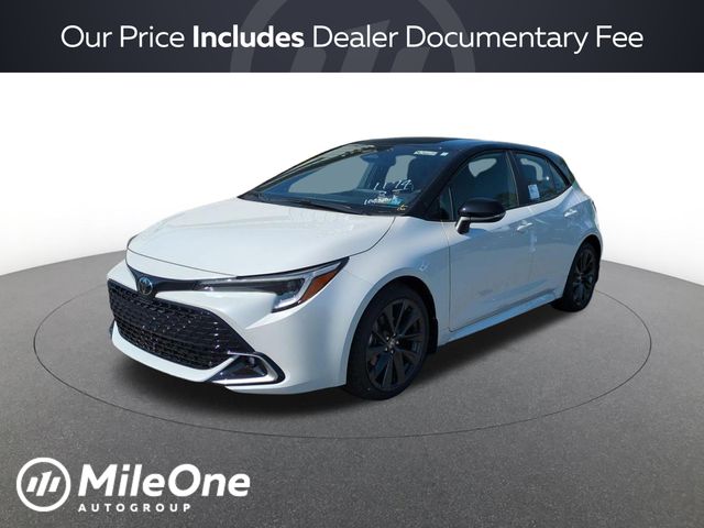 new 2026 Toyota Corolla Hatchback car, priced at $31,106