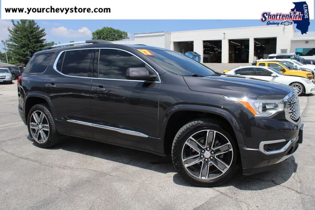 Gray (Iridium Metallic) 2017 GMC Acadia SUV / Crossover Front-Wheel Drive 6-Speed Automatic