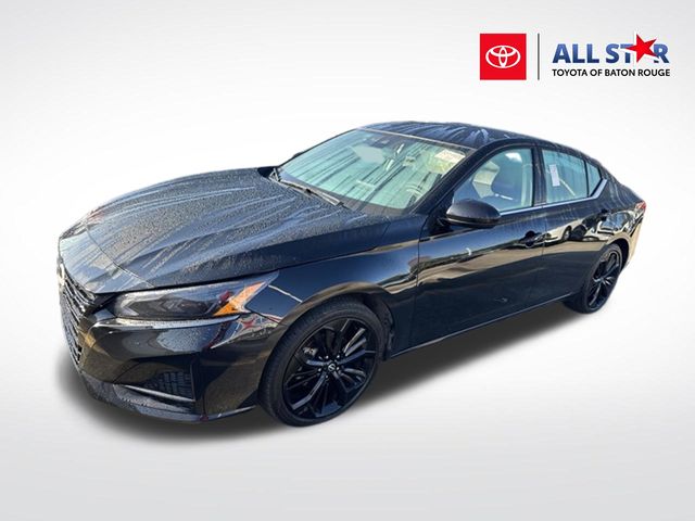 Super Black Clearcoat 2025 Nissan Altima Sedan Front-Wheel Drive Continuously Variable Transmission
