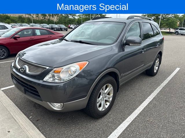 Gray (Steel Mist) 2011 Hyundai Veracruz SUV / Crossover All-Wheel Drive 6-Speed Automatic
