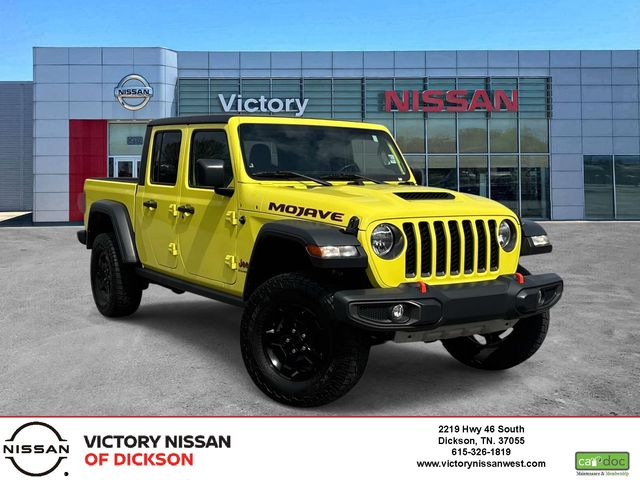 High Velocity Clearcoat 2023 Jeep Gladiator Mojave Crew Cab 4WD Pickup Truck Four-Wheel Drive 8-Speed Automatic