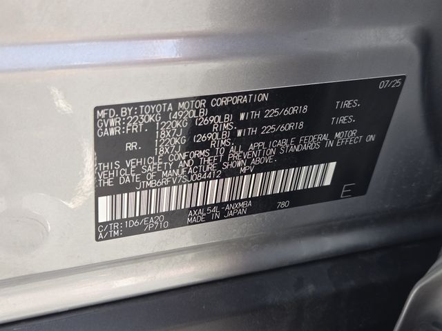 Used 2025 Toyota RAV4 Hybrid SUV
