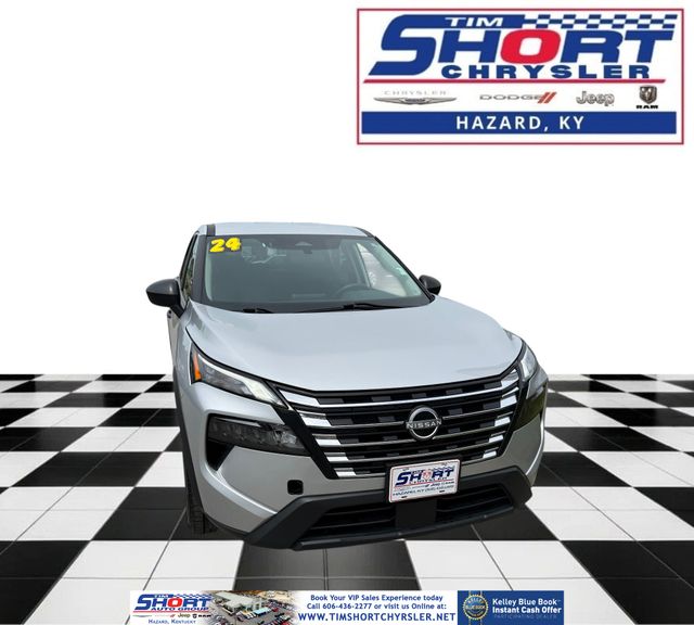 Brilliant Silver Metallic 2024 Nissan Rogue S AWD SUV / Crossover All-Wheel Drive Continuously Variable Transmission