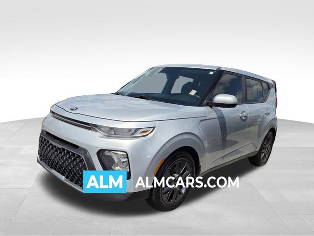 Sparkling Silver 2021 Kia Soul EX FWD SUV / Crossover Front-Wheel Drive Continuously Variable Transmission
