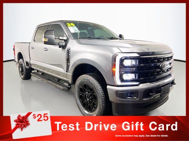 Gray Metallic 2024 Ford F-250 Super Duty Pickup Truck Four-Wheel Drive Automatic
