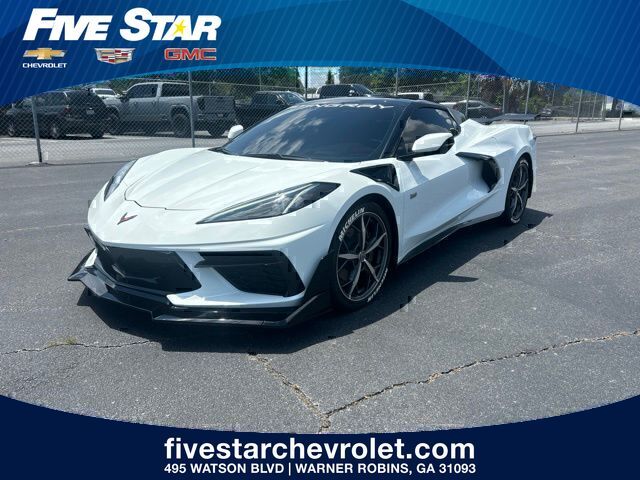 Arctic White 2021 Chevrolet Corvette Convertible Rear-Wheel Drive 8-Speed Dual Clutch
