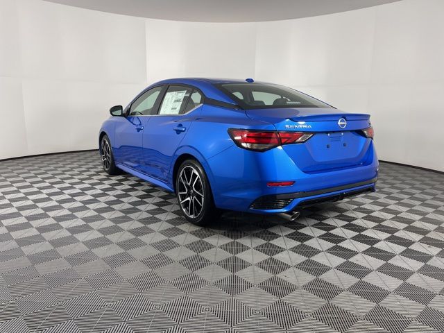 2025 Electric Blue Metallic Nissan Sentra SR FWD Sedan