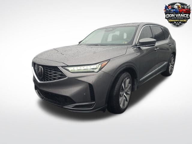 Lunar Silver Metallic 2025 Acura MDX FWD with Technology Package SUV / Crossover Front-Wheel Drive Automatic