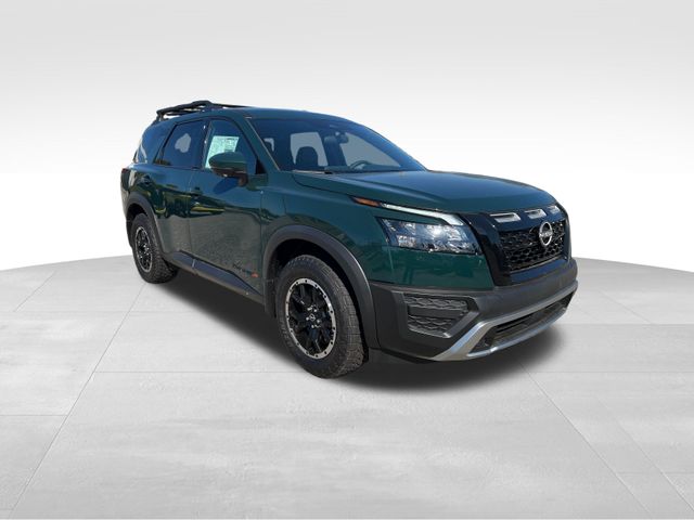 2025 Obsidian Green Pearl Nissan Pathfinder Rock Creek 4X4 SUV