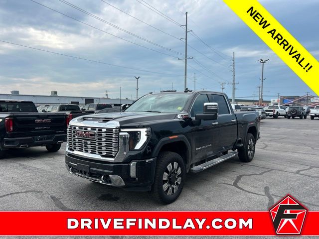 Black 2025 GMC Sierra 2500HD Pickup Truck Four-Wheel Drive Automatic