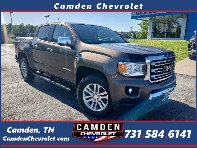 Bronze Alloy Metallic 2015 GMC Canyon SLT Crew Cab Pickup Truck 4X2 6-Speed Automatic