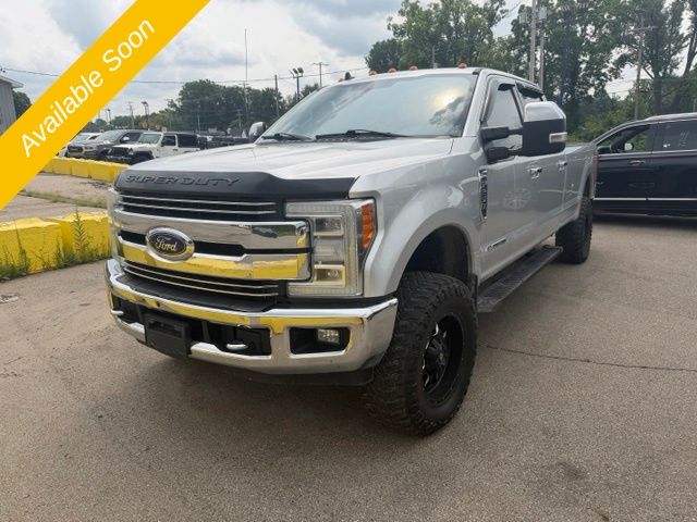Silver 2019 Ford F-250 Super Duty Pickup Truck Four-Wheel Drive 6-Speed Automatic