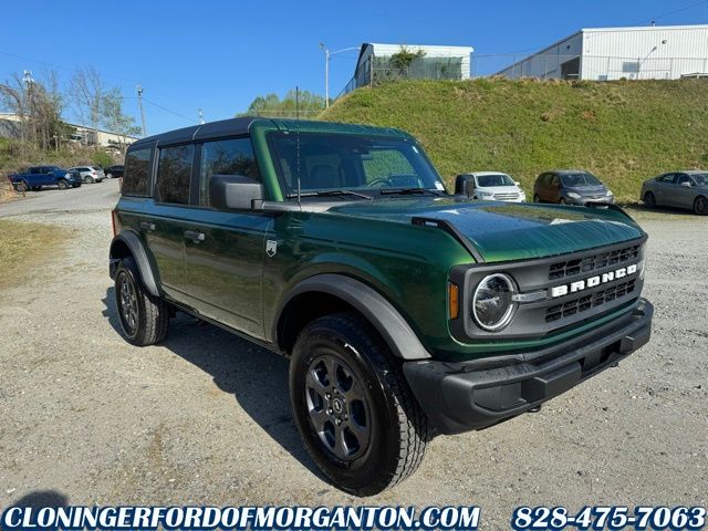 Green Metallic 2025 Ford Bronco Big Bend 4-Door 4WD SUV / Crossover Four-Wheel Drive Automatic