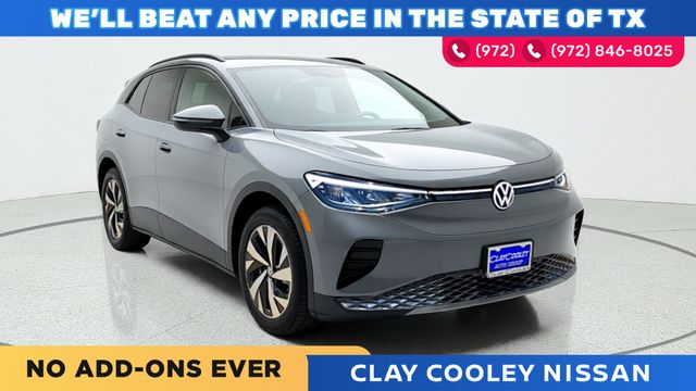 Gray 2024 Volkswagen ID.4 SUV / Crossover Rear-Wheel Drive Automatic