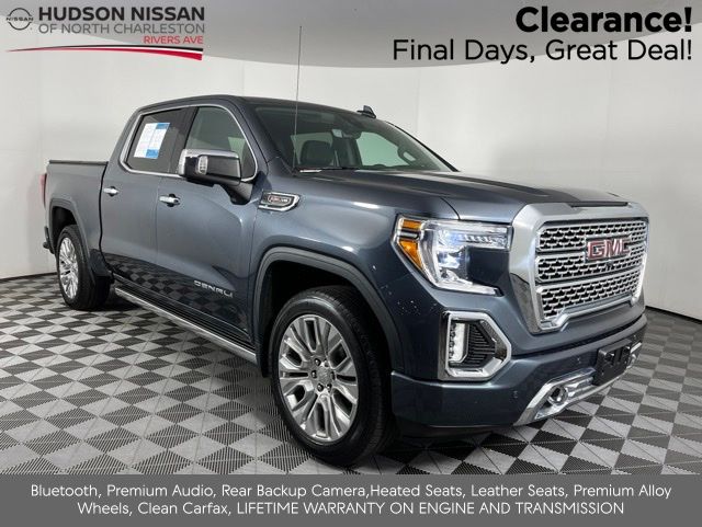 Gray (Dark Sky Metallic) 2021 GMC Sierra 1500 Denali Crew Cab 4WD Pickup Truck Four-Wheel Drive Automatic