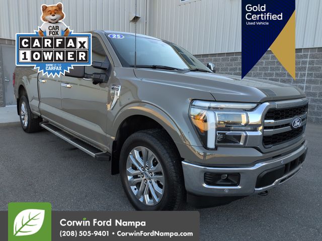 Marsh Gray 2025 Ford F-150 Pickup Truck Four-Wheel Drive Automatic