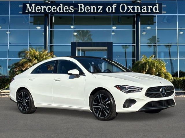 Polar White 2026 Mercedes-Benz CLA Coupe All-Wheel Drive 8-Speed Dual Clutch