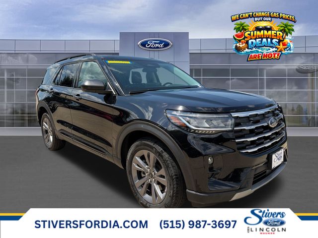 Agate Black Metallic 2026 Ford Explorer SUV / Crossover All-Wheel Drive Automatic