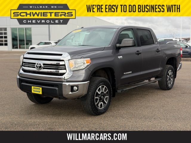 2017 Toyota Tundra SR5 CrewMax 5.7L FFV 4WD Pickup Truck Four-Wheel Drive 6-Speed Automatic Overdrive