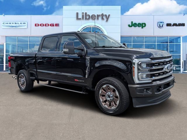 Brown 2024 Ford F-250 Super Duty Pickup Truck Four-Wheel Drive Automatic