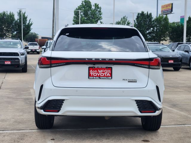 2024 Lexus RX 500h F SPORT Performance White at Westside Lexus
