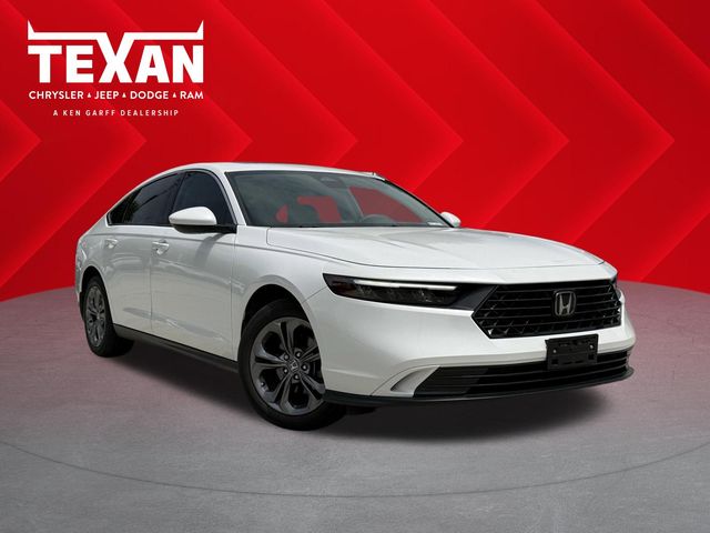 2024 Honda Accord EX White at DeMontrond Auto Country