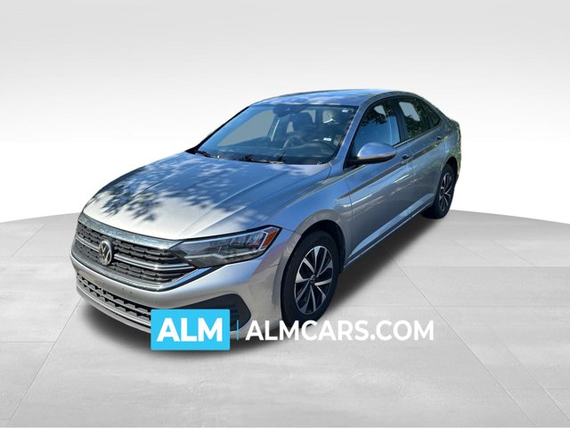 Gray 2024 Volkswagen Jetta Sedan Front-Wheel Drive 8-Speed Automatic