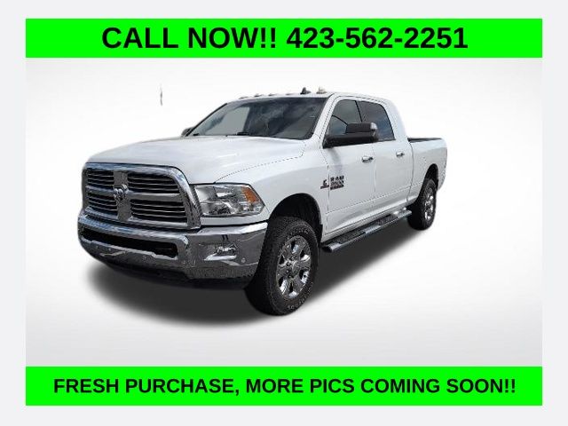 Bright White Clearcoat 2017 RAM 3500 Big Horn Mega Cab 4WD Pickup Truck Four-Wheel Drive 6-Speed Automatic