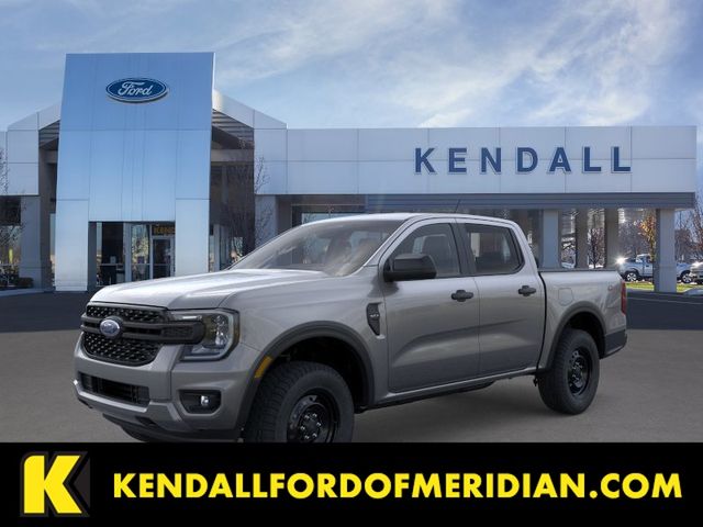 Carbonized Gray Metallic 2026 Ford Ranger XL SuperCrew 4WD Pickup Truck Four-Wheel Drive Automatic