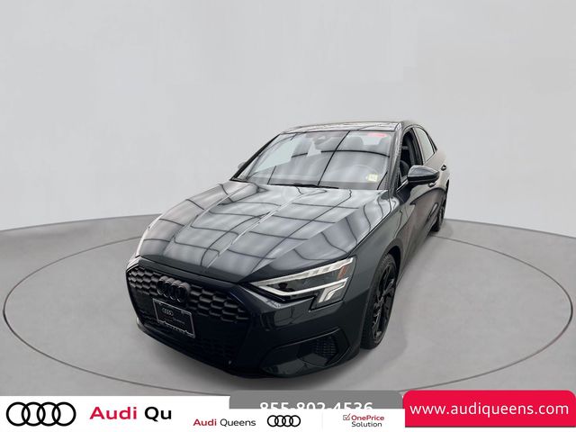Manhattan Gray Metallic 2023 Audi A3 40 TFSI Premium FWD Sedan Front-Wheel Drive 7-Speed Automatic