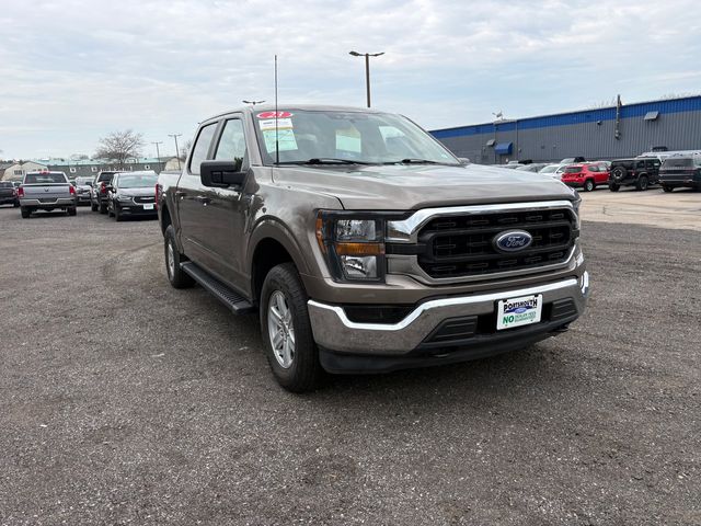 Stone Gray Metallic 2023 Ford F-150 XLT SuperCrew 4WD Pickup Truck Four-Wheel Drive Automatic