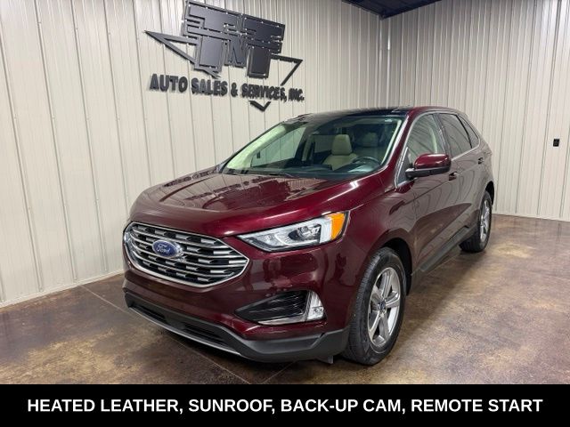 Red (Burgundy) 2022 Ford Edge SUV / Crossover All-Wheel Drive 8-Speed Automatic
