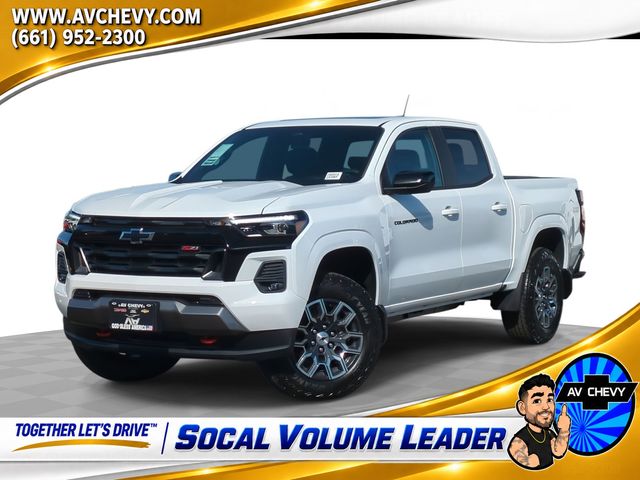 Summit White 2026 Chevrolet Colorado Pickup Truck Four-Wheel Drive 8-Speed Automatic
