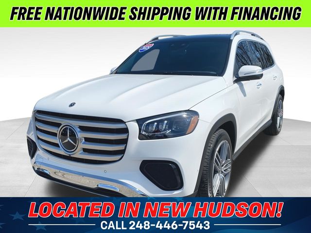 White 2025 Mercedes-Benz GLS 450 4MATIC SUV / Crossover All-Wheel Drive 9-Speed Automatic