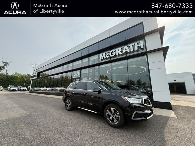 Crystal Black Pearl 2018 Acura MDX SUV / Crossover All-Wheel Drive 9-Speed Automatic