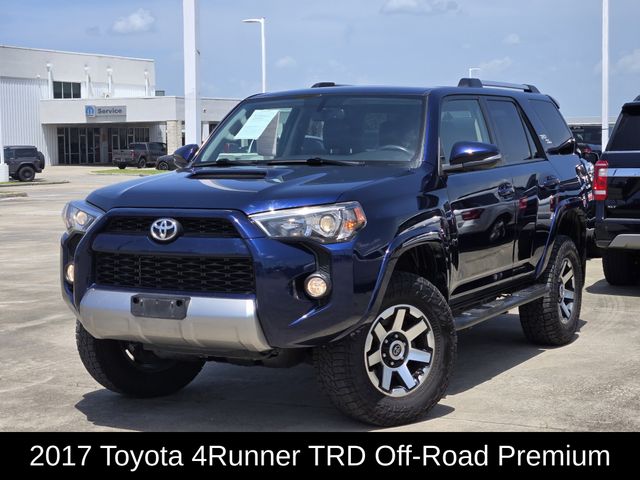 Nautical Blue Metallic 2017 Toyota 4Runner SUV / Crossover Four-Wheel Drive 5-Speed Automatic Overdrive