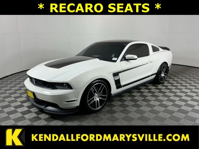 Performance White 2012 Ford Mustang Coupe Rear-Wheel Drive 6-Speed Manual