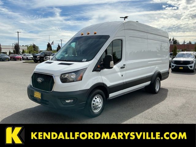 Oxford White 2026 Ford Transit Cargo Van All-Wheel Drive