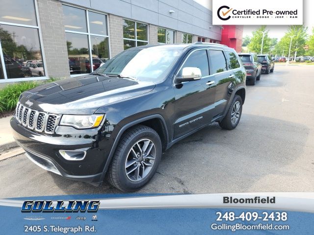 Diamond Black Crystal Pearlcoat 2020 Jeep Grand Cherokee SUV / Crossover Four-Wheel Drive 8-Speed Automatic
