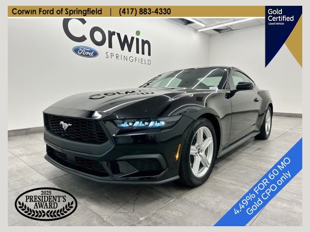 Shadow Black 2026 Ford Mustang EcoBoost Premium Fastback RWD Coupe Rear-Wheel Drive Automatic